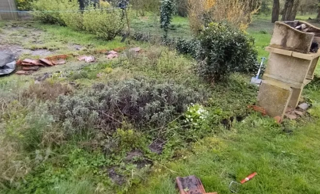 Réalisation d'un jardin chez un particulier à Feignies, Bavay, Le Jardin de Romain