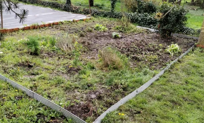 Réalisation d'un jardin chez un particulier à Feignies, Bavay, Le Jardin de Romain